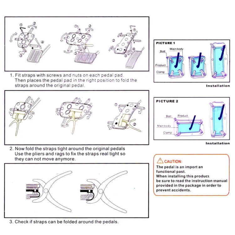 Car Universal Non-Slip Pedal