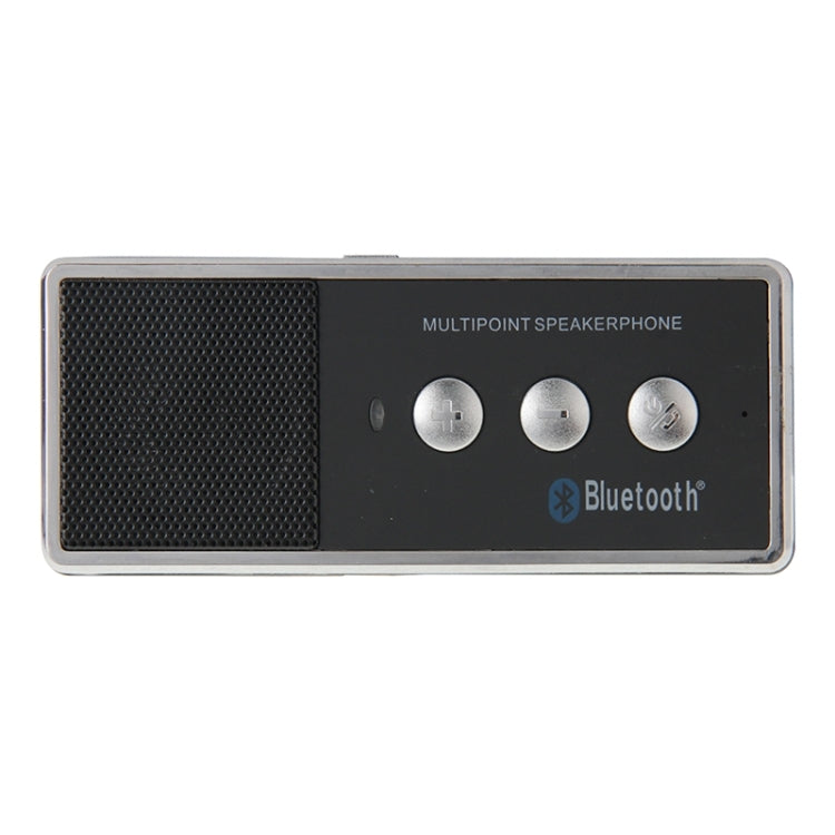 Car Bluetooth Hands-free Kit with Car Charger, Support Music Play & Hands-free Answer Phone Function