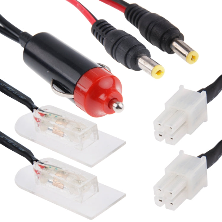 2 PCS DC 12V Car License Plate Anti Photo Radar Device