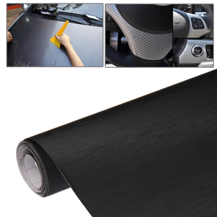 Protective Decoration Car 3D Carbon Fiber PVC Sticker, Size: 152cm(L) x 50cm(W),