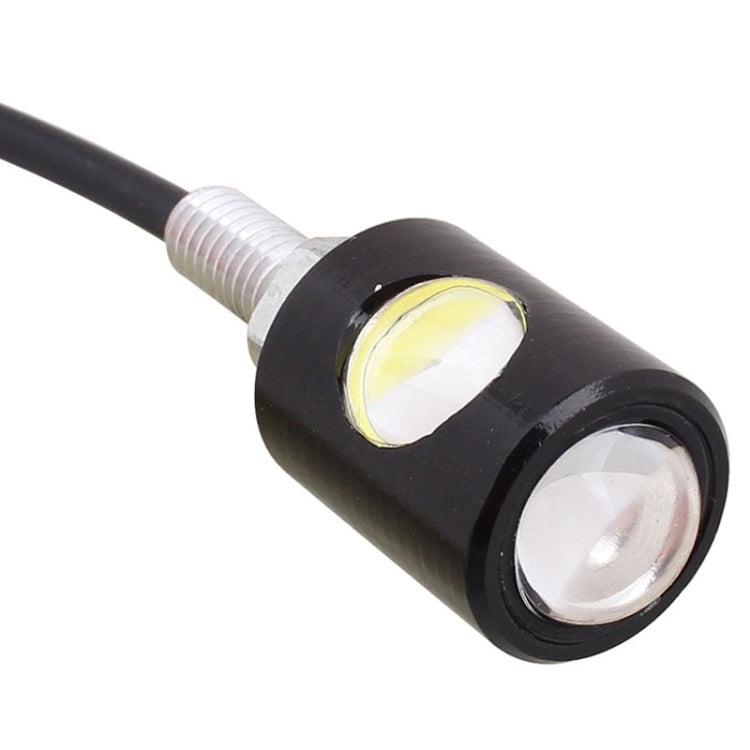 2 PCS MZ 16mm 6W 250LM White Green Light COB LED Eagle Eye Light Daytime Running Light for Vehicles