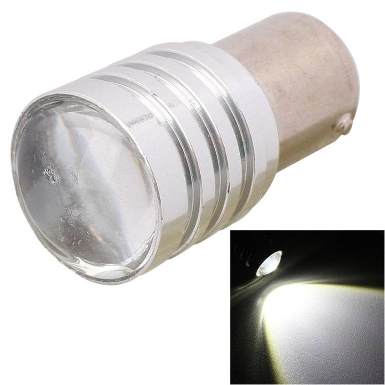 2PCS 1156 5W 300LM White Light 1 CREE LED Car Backup Light Lamp Bulb for Vehicles, DC 12V