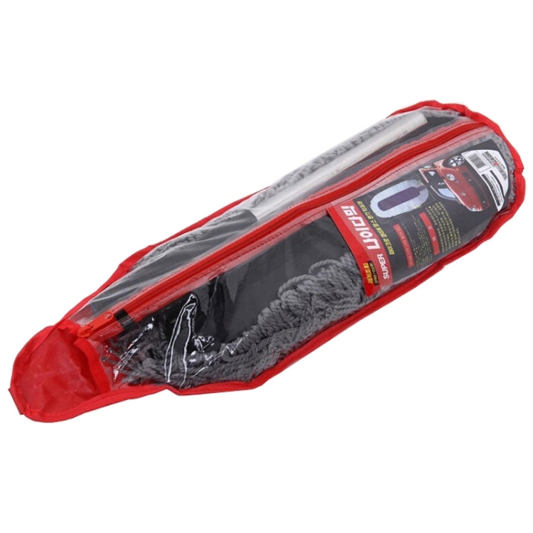 Car Cleaning Tools Car Washing Dewaxing Shan Cotton Brush Mop with Retractable Stainless Steel Tube