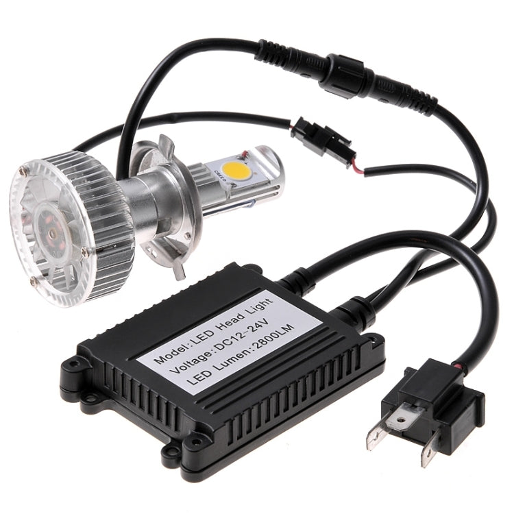 2 PCS FH01 60W 2x CREE 2800LM 6000K White Light Car LED Head Lamp, 2 Modes, DC 12-24V