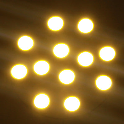 G4 Warm White Car Marine Cabinet Light Bulb, 12 LED 5050 SMD, DC 12V
