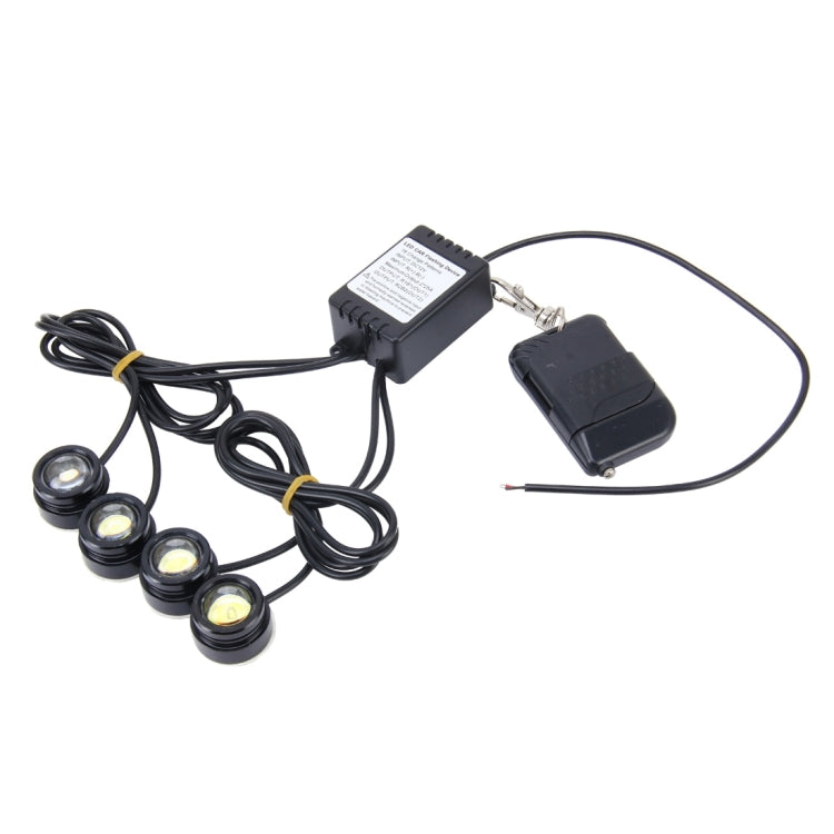 Waterproof 1 x 4 DIY Rogue Eagle Eye Lights with Remote Control