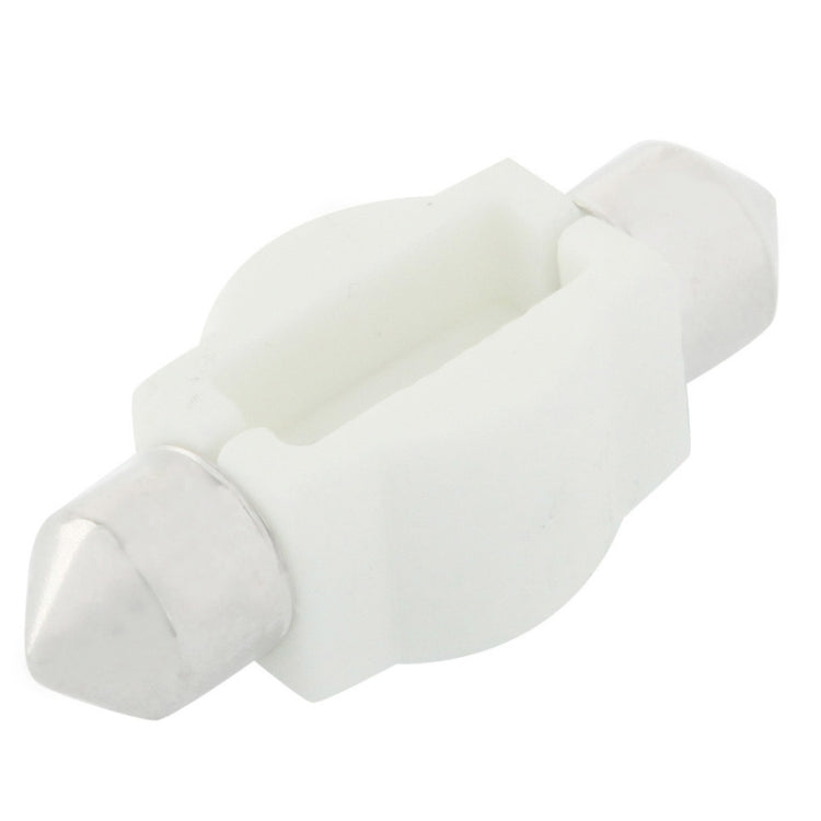 36mm 1.5W White Ceramic LED Car Signal Light Bulb, DC 12V (Pair)