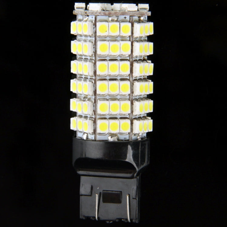 7443 White 120 LED 3528 SMD Car Signal Light Bulb, DC 12V
