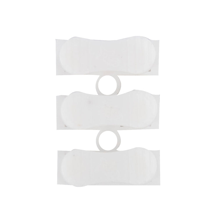 100 PCS 3 Way Push Quick Cable Connector Terminal Wiring Terminal 220V 2A(White)