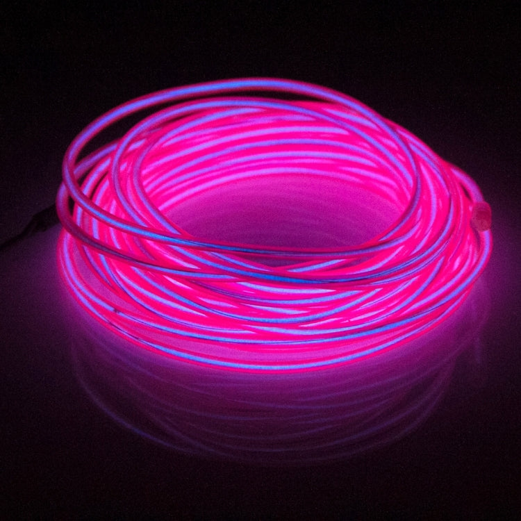 Waterproof Round Flexible Car Strip Light with Driver for Car Decoration, Length: 5m