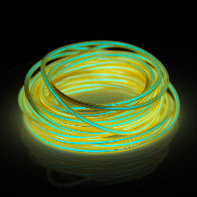 Waterproof Round Flexible Car Strip Light with Driver for Car Decoration, Length: 5m