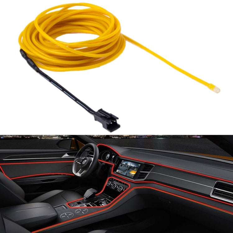 Waterproof Round Flexible Car Strip Light with Driver for Car Decoration, Length: 5m