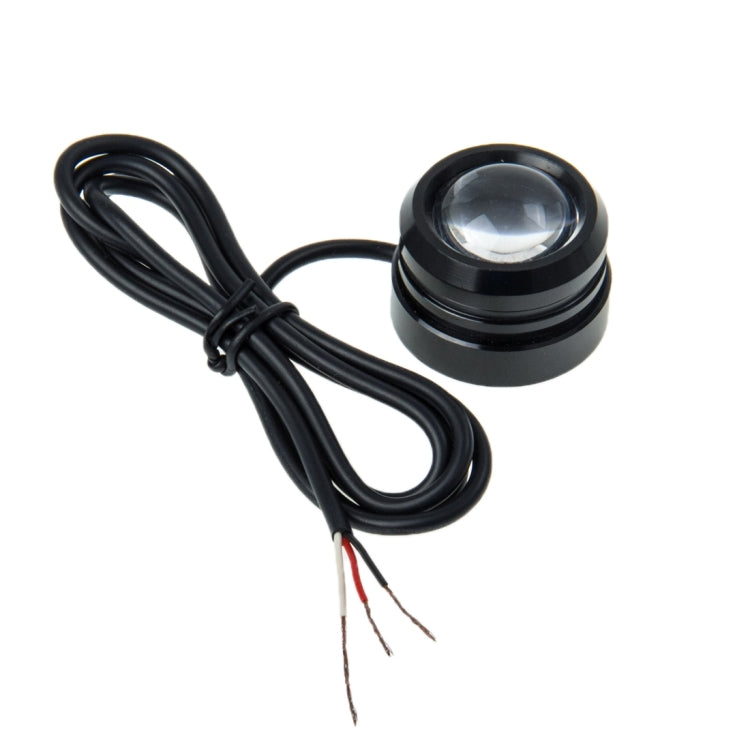 10F 10W Blue Light Metal Eagle Eyes Car Lamp, Wire Length: 95cm