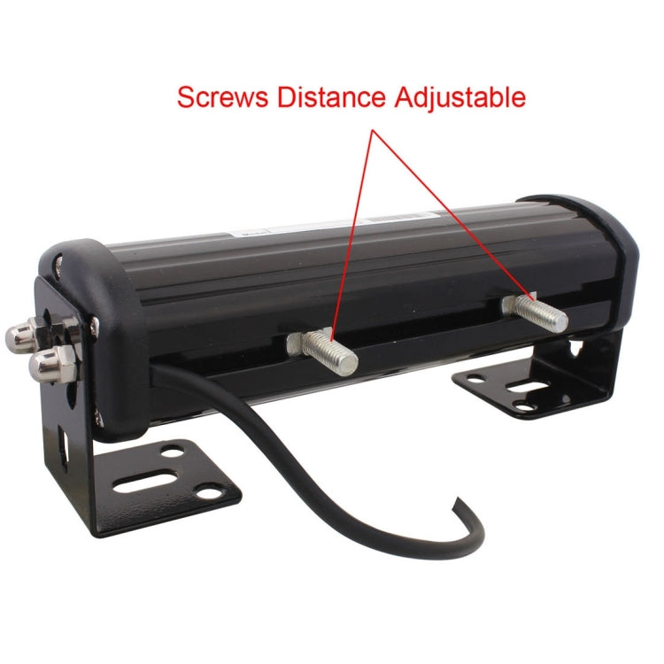 2 PCS  6 inch 6 LED 2 x 18W Car Flash Warning Light Yellow Change White Waterproof Emergency Light, DC 12V