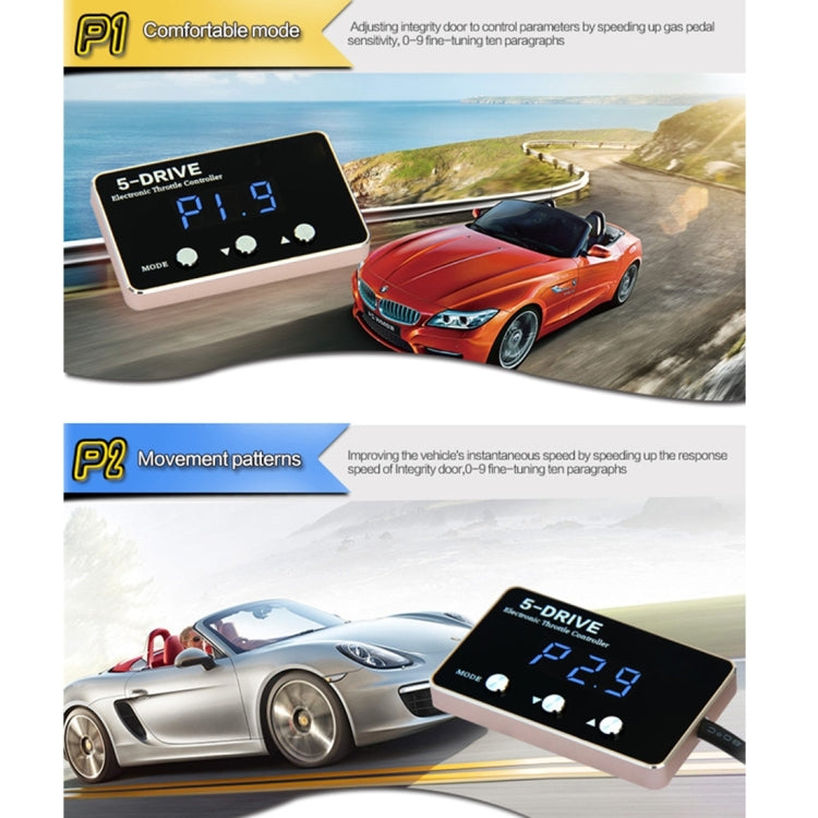 5-Drive Electronic Throttle Controller for Cars with Electronic Throttle