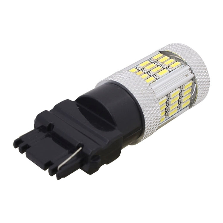 2PCS  T25 P27W 3156 10W 540LM White Light 54 LED 4014 SMD Car Brake Light Fog Lights Bulb, DC 12V