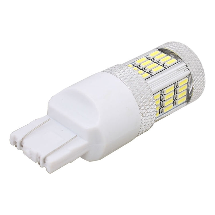 2PCS T20 W21/5W 7443 10W 540LM White Light 54 LED 4014 SMD Car Brake Light Rear Driving Lamp Bulb, DC 12V