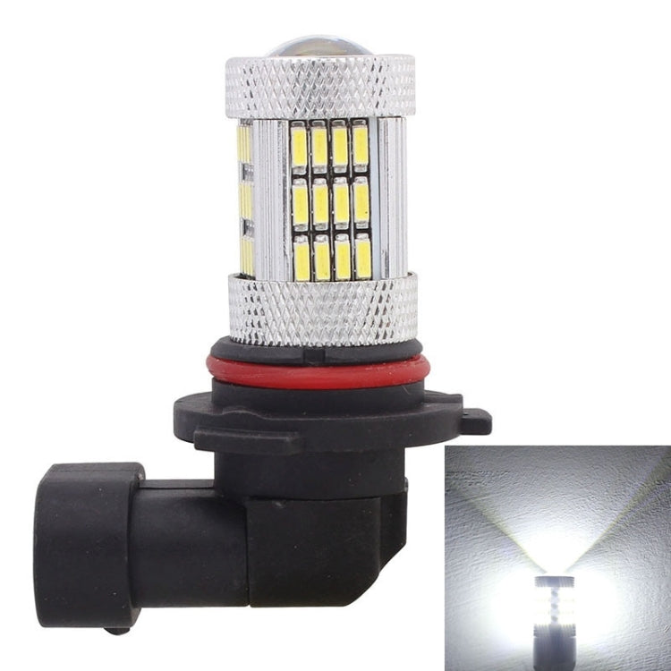 2PCS  9005 HB3 10W 540LM White Light 54 LED 4014 SMD Car Brake Light Fog Lights Bulb, DC 12V