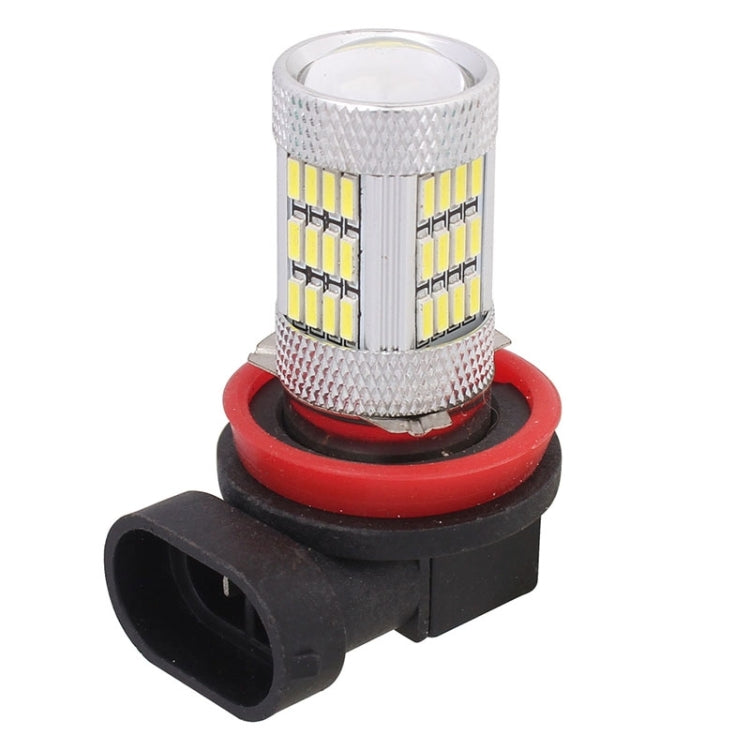 2PCS  H11 10W 540LM White Light 54 LED 4014 SMD Car Brake Light Fog Lights Bulb, DC 12V