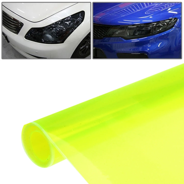 Protective Decoration Car Light Membrane /Lamp Sticker, Size: 100cm(L) x 40cm