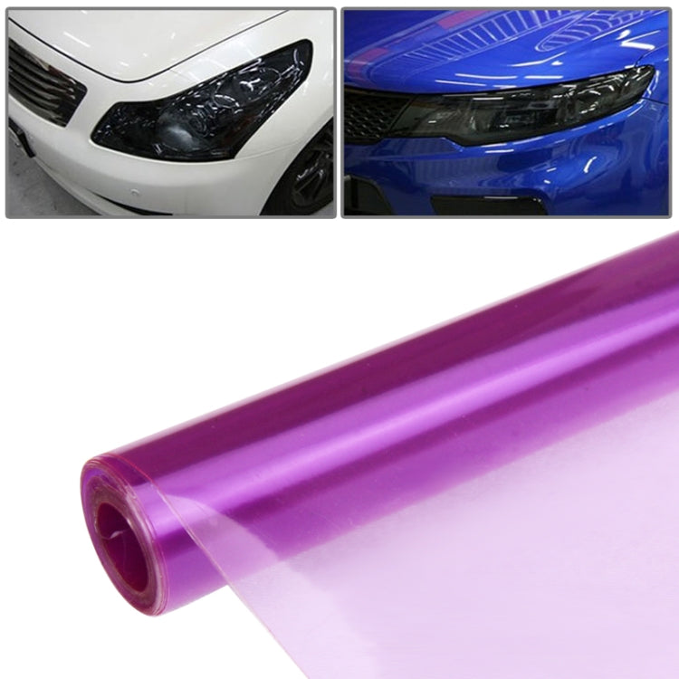 Protective Decoration Car Light Membrane /Lamp Sticker, Size: 100cm(L) x 40cm