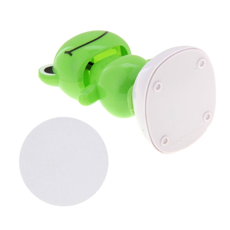 Solar Powered Bobble Head Dancing Toy Car Decoration Ornament Lovely Smiling Face Frog