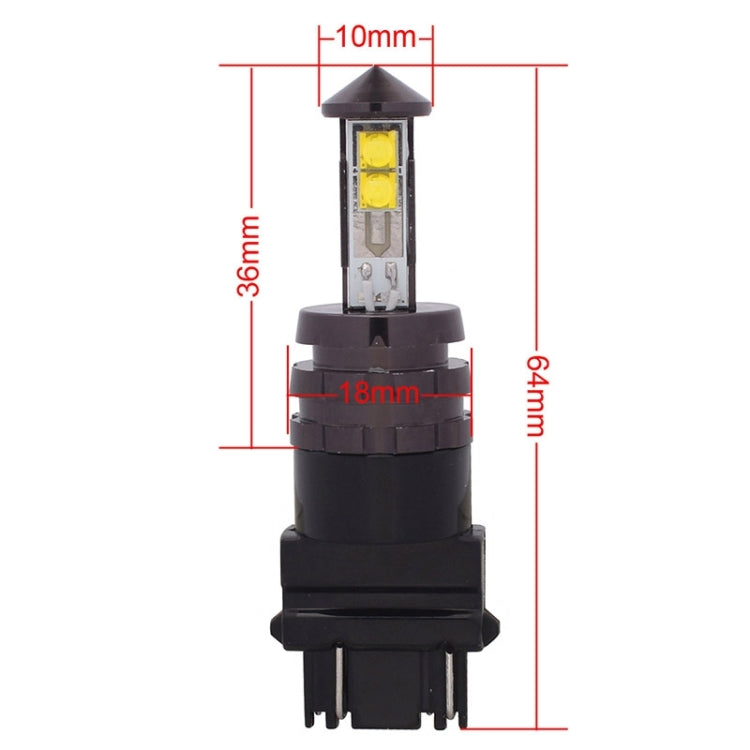 T25 3157 20W 800LM White Light 4 CREE XT-E LED Car Brake Light Steering Light Bulb, DC 12-24V