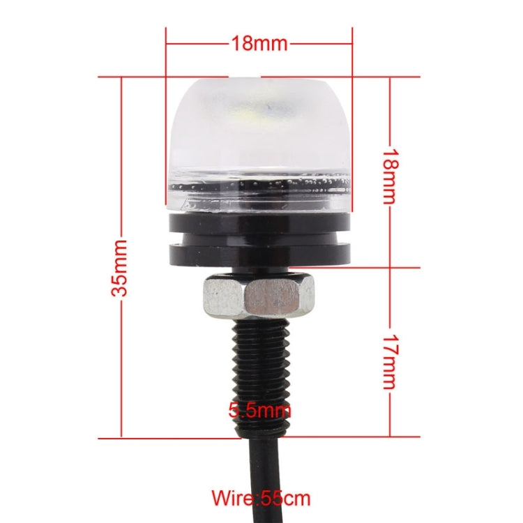 2 PCS MZ 18mm 1.5W 150LM