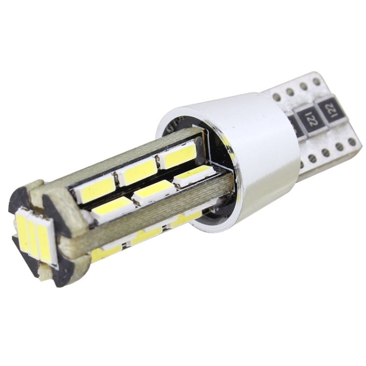 MZ T10 5.4W 810LM 6500K White Light 27 LED SMD 4014 Canbus Decode Car Clearance Lights Lamp, DC 12-24V