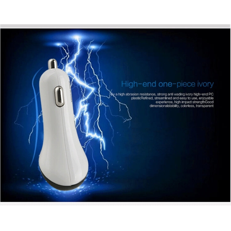 BiLiTong C052404 5V 2.4A 2-Ports USB Universal Car Charger for iPhone 6S & 6S Plus, iPhone 6 & 6 Plus, iPad Air 2 & Air, Galaxy S6 / S5 / S IV, HTC, LG, Sony