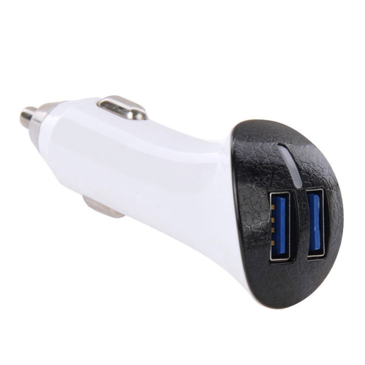 BiLiTong C052401 5V 2.4A 2-Ports USB Universal Car Charger for iPhone 6S & 6S Plus, iPhone 6 & 6 Plus, iPad Air 2 & Air, Galaxy S6 / S5 / S IV, HTC, LG, Sony