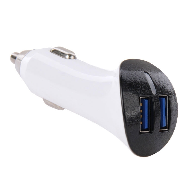 BiLiTong C052401 5V 2.4A 2-Ports USB Universal Car Charger for iPhone 6S & 6S Plus, iPhone 6 & 6 Plus, iPad Air 2 & Air, Galaxy S6 / S5 / S IV, HTC, LG, Sony