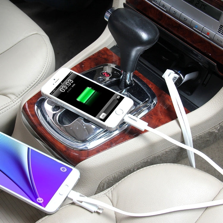 BiLiTong C052403 5V 2.4A 2-Ports USB Universal Car Charger for iPhone 6S & 6S Plus, iPhone 6 & 6 Plus, iPad Air 2 & Air, Galaxy S6 / S5 / S IV, HTC, LG, Sony
