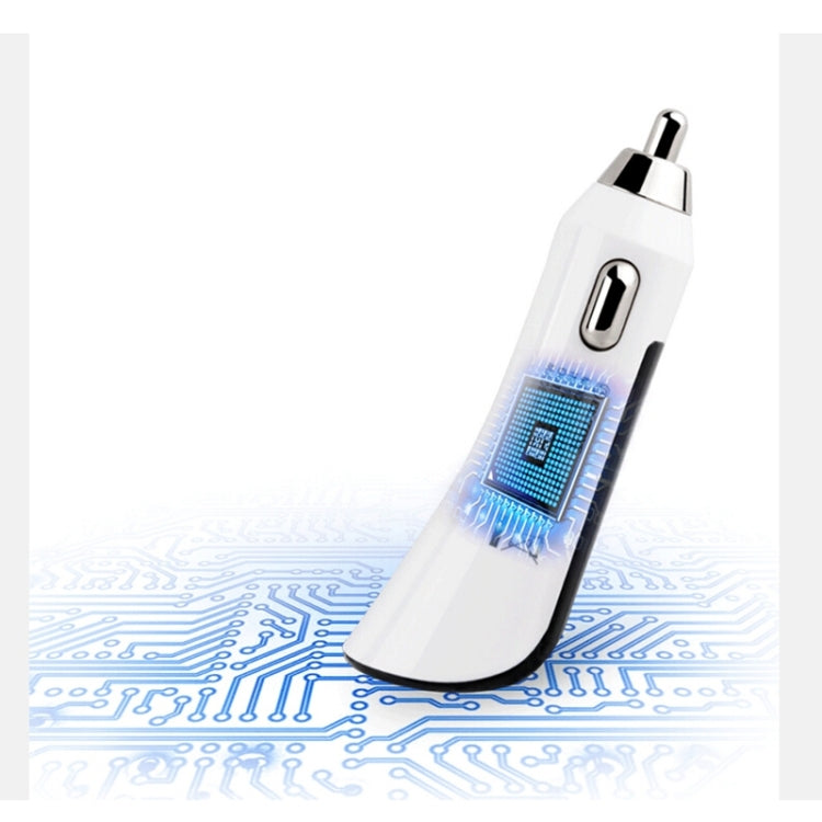 BiLiTong C052403 5V 2.4A 2-Ports USB Universal Car Charger for iPhone 6S & 6S Plus, iPhone 6 & 6 Plus, iPad Air 2 & Air, Galaxy S6 / S5 / S IV, HTC, LG, Sony