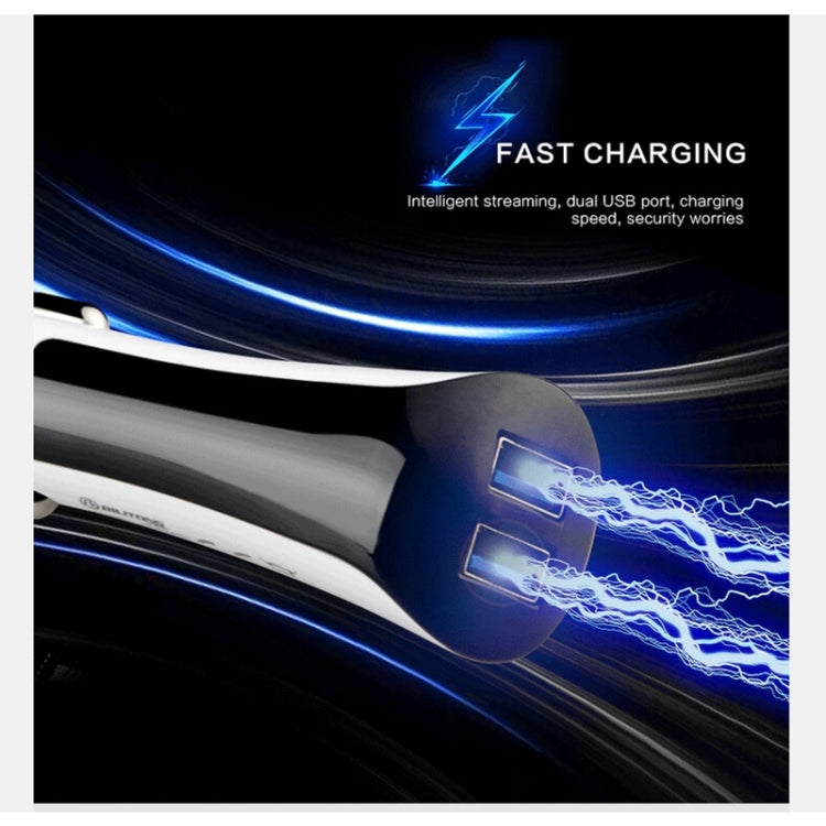 BiLiTong C052403 5V 2.4A 2-Ports USB Universal Car Charger for iPhone 6S & 6S Plus, iPhone 6 & 6 Plus, iPad Air 2 & Air, Galaxy S6 / S5 / S IV, HTC, LG, Sony