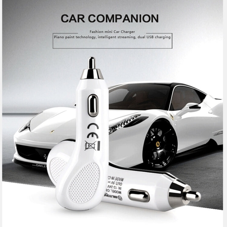 BiLiTong C052405 5V 2.4A 2-Ports USB Universal Car Charger for iPhone 6S & 6S Plus, iPhone 6 & 6 Plus, iPad Air 2 & Air, Galaxy S6 / S5 / S IV, HTC, LG, Sony