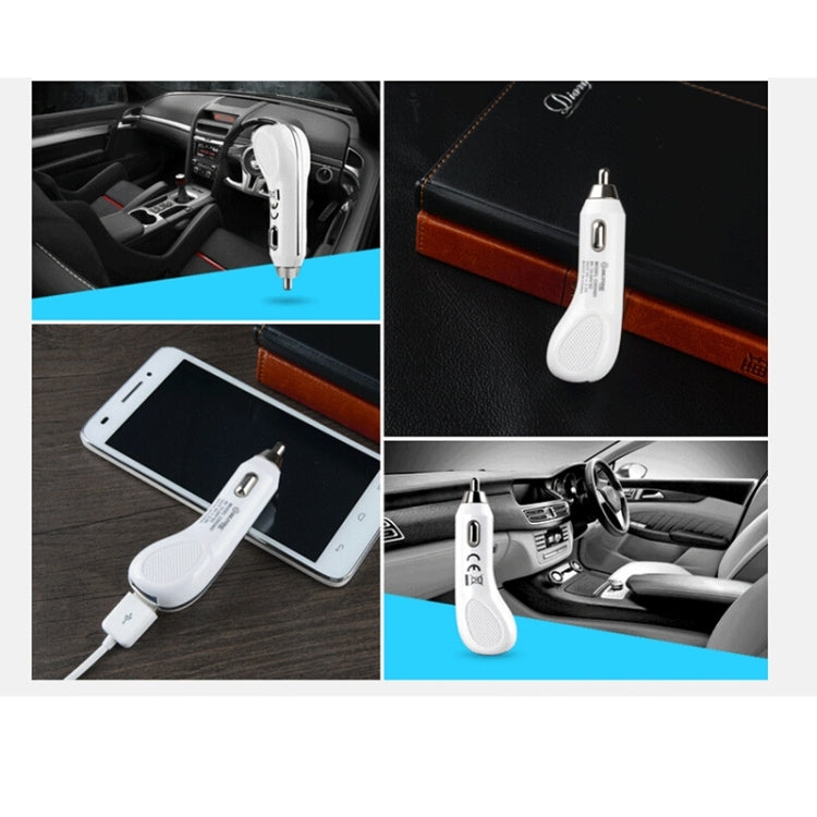 BiLiTong C052405 5V 2.4A 2-Ports USB Universal Car Charger for iPhone 6S & 6S Plus, iPhone 6 & 6 Plus, iPad Air 2 & Air, Galaxy S6 / S5 / S IV, HTC, LG, Sony
