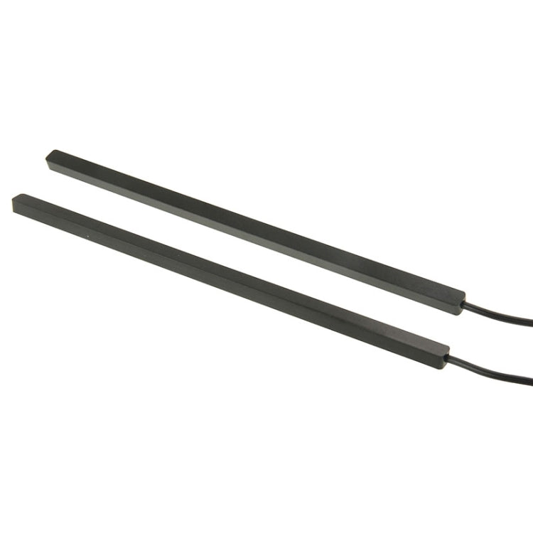 2 PCS DC 12V 220mAh COB DRL LED Bar Type ICE Blue Light Car Daytime Running Lights, Length: 20.5cm