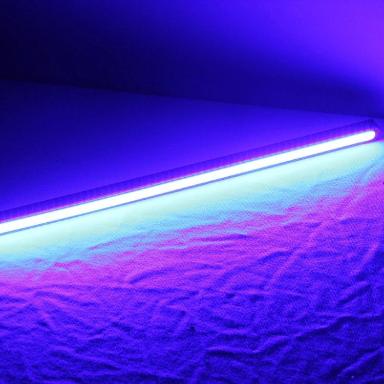 2 PCS DC 12V 220mAh COB DRL LED Bar Type ICE Blue Light Car Daytime Running Lights, Length: 20.5cm