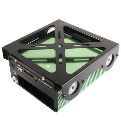 4-CH Car Digital Video Recorder Kit with 4 x 2.8mm Lens 1 / 3 inch Sony 420TVL Waterproof / IR Car CCD Camera, Support USB / SD / 2.5 inch SATA HDD (Built in GPS Module)