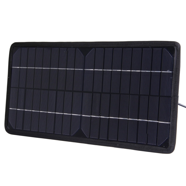 12V 8W Poly Silicon Solar Panel Car Battery Charger for Cars / Trucks / Boat / Motorcycle , Support USB 2.0 Plug, Size: 37 x 18 x 0.6cm (TX1280)