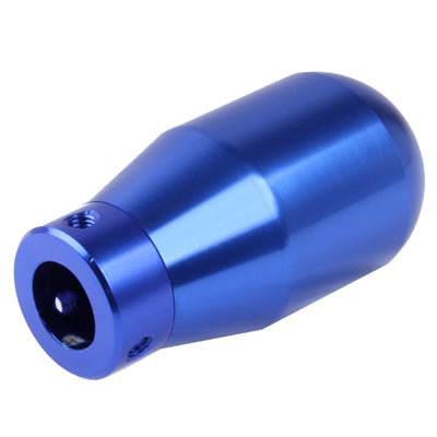 Car Universal Round Shaped Ergonomic Aluminum Manual Gear Shift Knob(Blue)