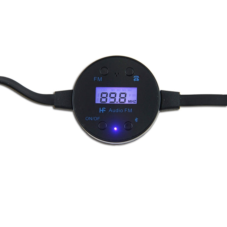BF-186 5V Bluetooth Micro USB Car Charger for iPhone & iPod & iPad & Tablets & Samsung & Sony & LG & Nokia, Support Music Play & Hands-free & FM(Black)