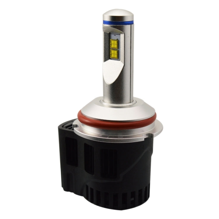 2 PCS ZY-9004/9007JGDP6-55W High Power Led MZ 5200LM 6000K White Light Car LED Head Lamp with Driver, DC 11-30V