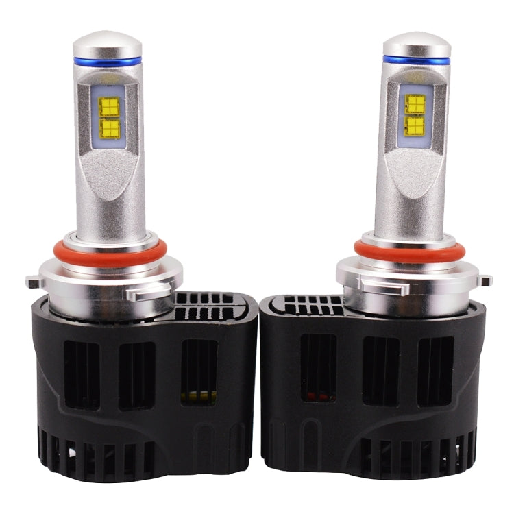 2 PCS ZY-HB4JGDP6-55W High Power Led MZ 5200LM 6000K White Light Car LED Head Lamp with Driver, DC 11-30V