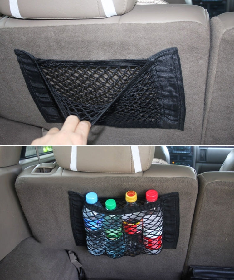 Car Seat Hanging Storage Mesh Bag, Size: 40x24.5 cm