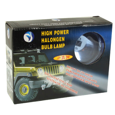 55W High Power H3 Halogen Yellow Fog Light, DC 12V