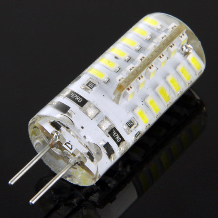 G4 3W White 48 LED SMD 3014 Light for Vehicles, DC 12V
