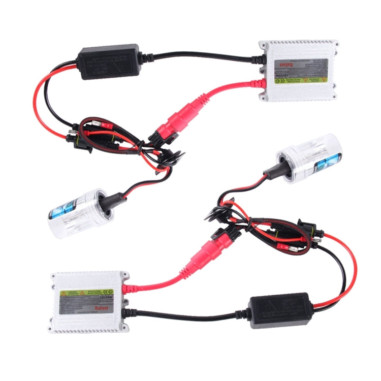 DC12V 35W 2x H7 Slim HID Xenon Light, High Intensity Discharge Lamp, Color Temperature: