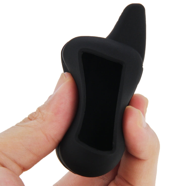 Silicone Case for Magicar M7 Two Way Car Alarm System Remote Controller(Black)